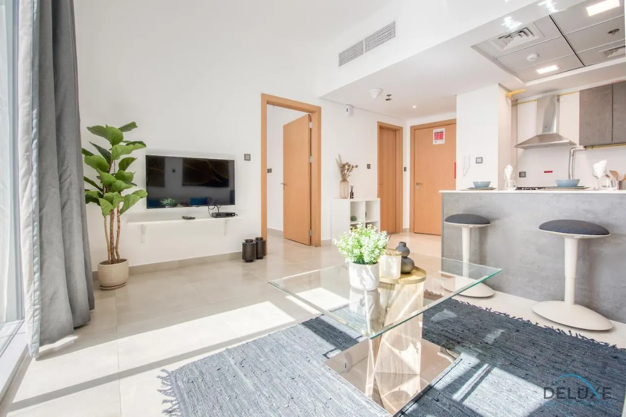 Upbeat 1Br At Pantheon Elysee Jumeirah Village Circle By Deluxe Holiday Homes Dubai