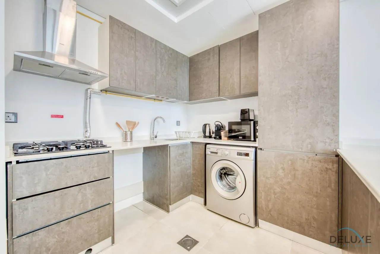 Upbeat 1Br At Pantheon Elysee Jumeirah Village Circle By Deluxe Holiday Homes Dubai
